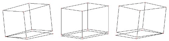 Gépmozgások és deformációk animációja - VibShape - kocka mozgásának animációja (forrás: PIM)