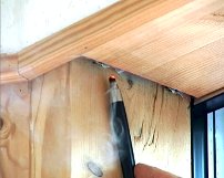 Evaluation of Building Thermography Measurement Data - Air Movement Search with Smoke (source: Blowerdoor)
