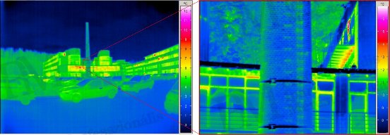 Thermal Cameras - technical characteristics achievable with telephoto lens